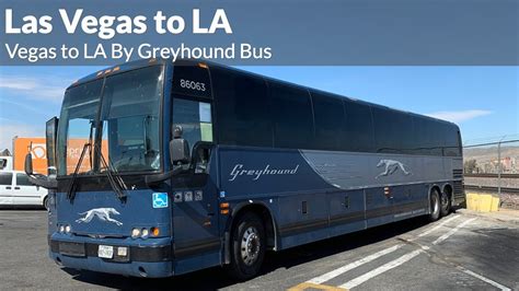 greyhound bus la to vegas